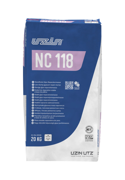 UZIN NC 118 - Stabilná  sadrová opravná hmota