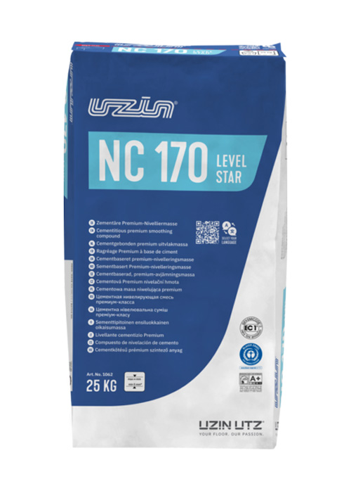 UZIN NC 170 LevelStar - Cementová premium stierkovacia hmota