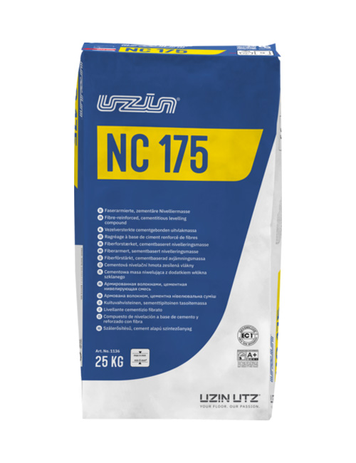 UZIN NC 175 - Vláknami armovaná cementová nivelizačná hmota