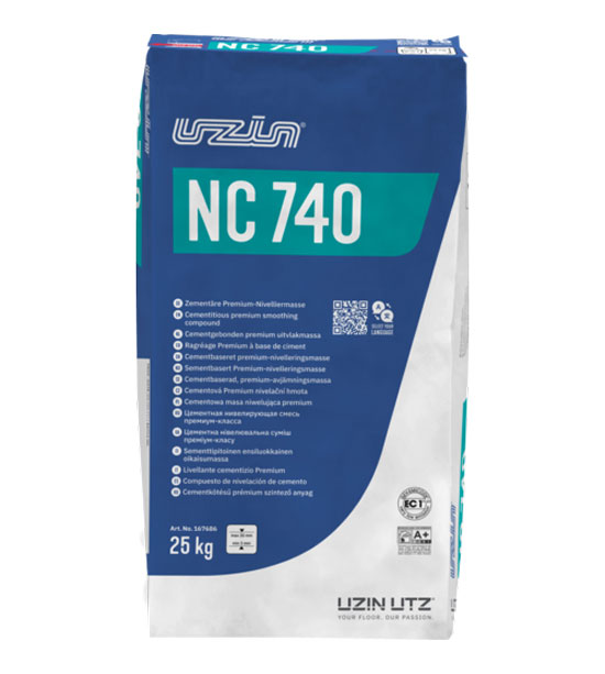 UZIN NC 740 - Cementová vyrovnávacia hmota