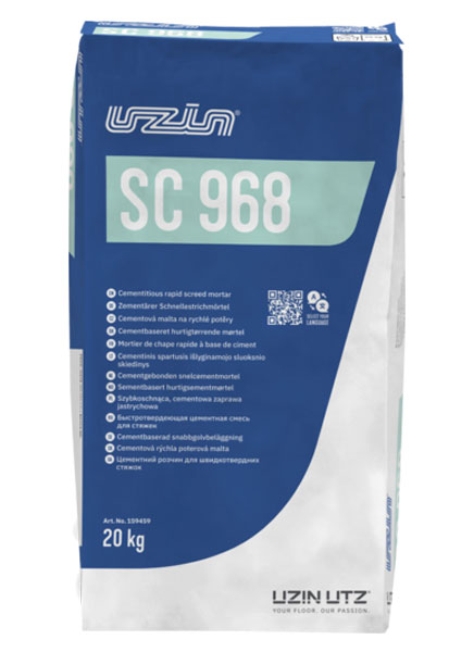 UZIN SC 968 - Rýchla cementová poterová malta