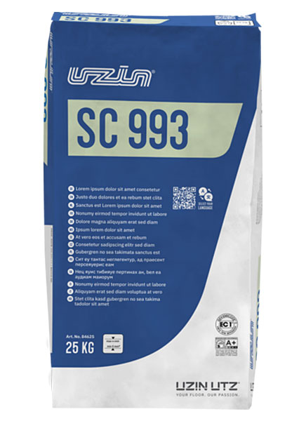 UZIN SC 993 - Cementové minerálne povrstvenie
